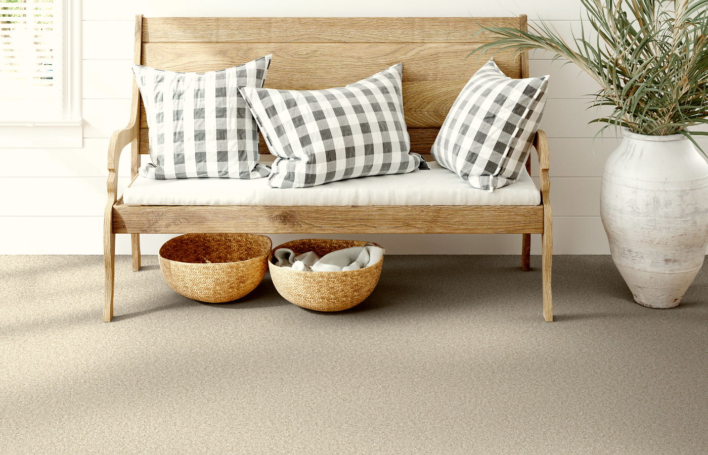 carpet in sitting area