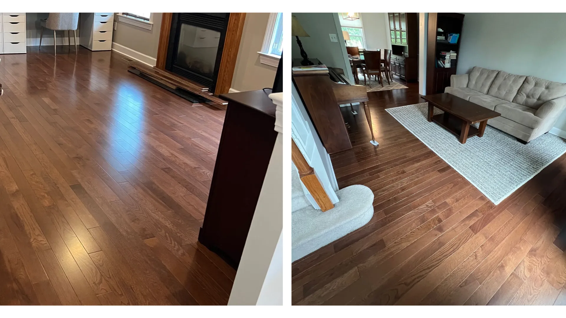 Hardwood Flooring in Sitting Room Hardwood Flooring in Sitting Room